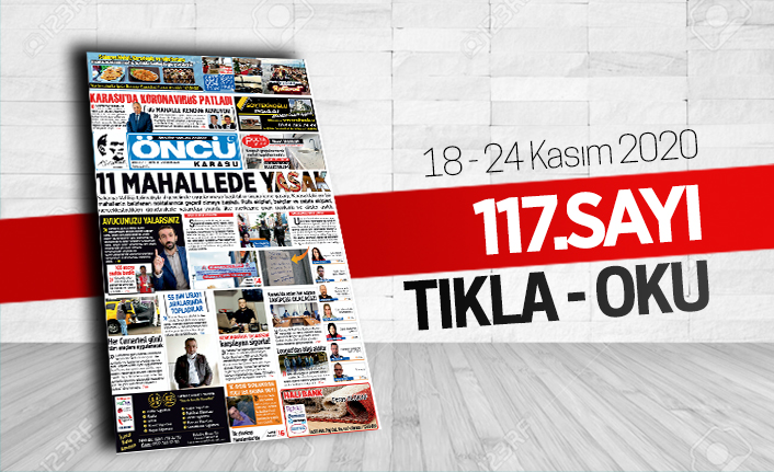 Öncü Karasu Gazetesi 117.sayı