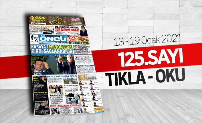 Öncü Karasu Gazetesi 125.sayı