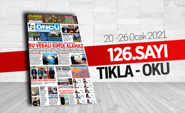 Öncü Karasu Gazetesi 126.sayı