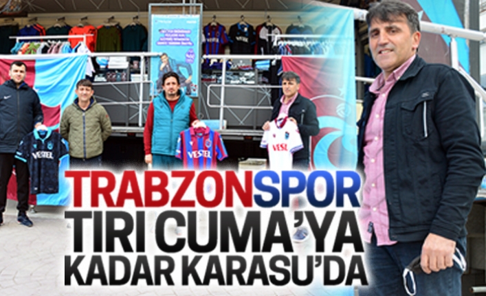 Trabzonspor tırı Cuma’ya kadar Karasu’da
