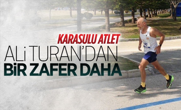 Karasulu atlet Ali Turan’dan bir zafer daha