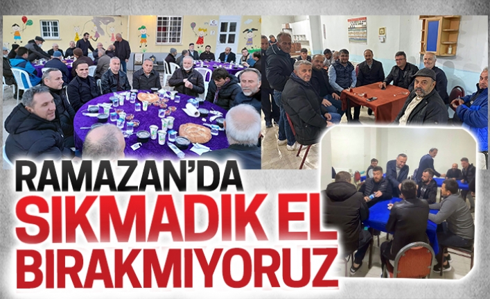 Başkan Sarı ve AK Parti İlçe Teşkilatı, mahalle ziyaretlerine devam ediyor