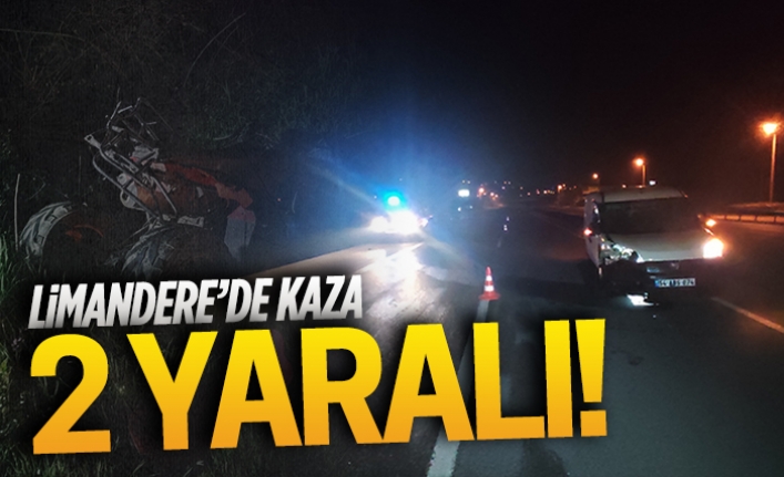 Limandere’de kaza: 2 yaralı!