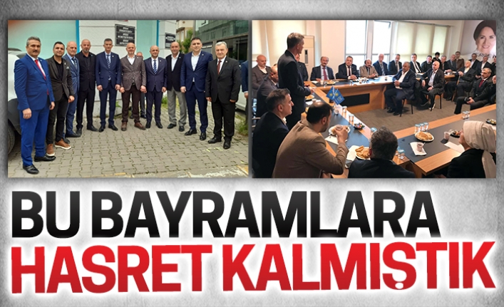 İYİ Partililer, Sakarya Milletvekili Dikbayır ile bayramlaştı