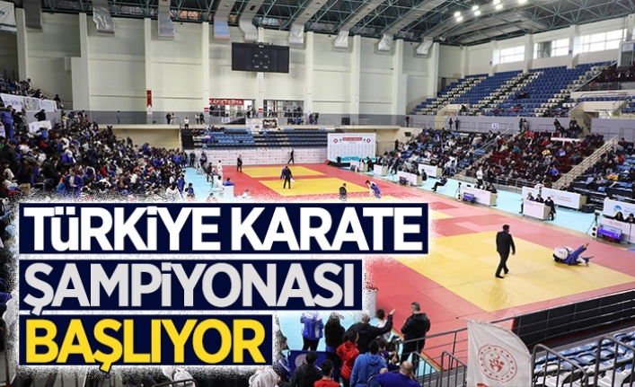 Türkiye Karate Şampiyonası başlıyor