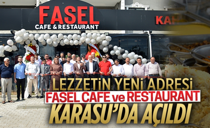 FASEL Cafe & Restaurant hizmete girdi