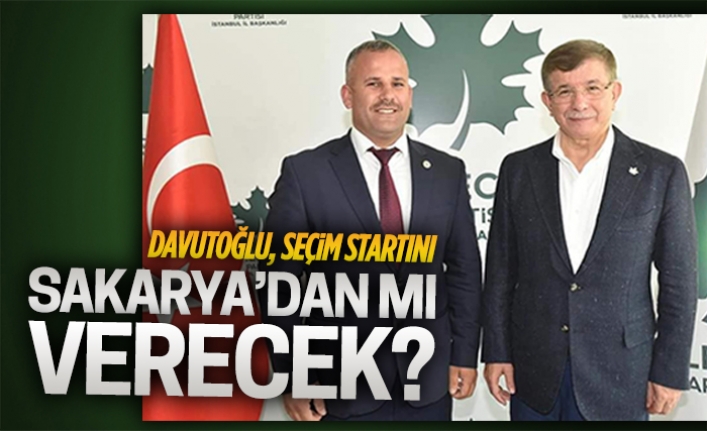 Davutoğlu, seçim startını Sakarya’dan mı verecek?