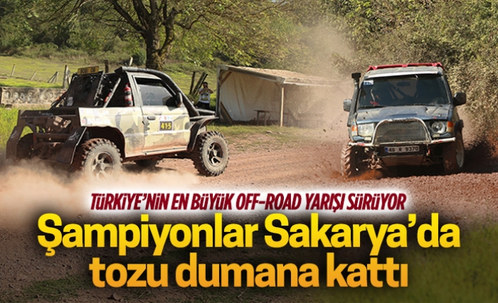 Türkiye’nin en büyük off-road yarışı Sakarya'da başladı