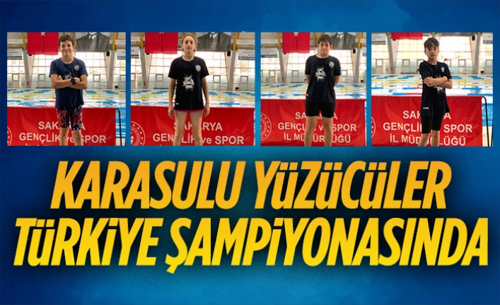 Karasulu yüzücüler Türkiye şampiyonasında
