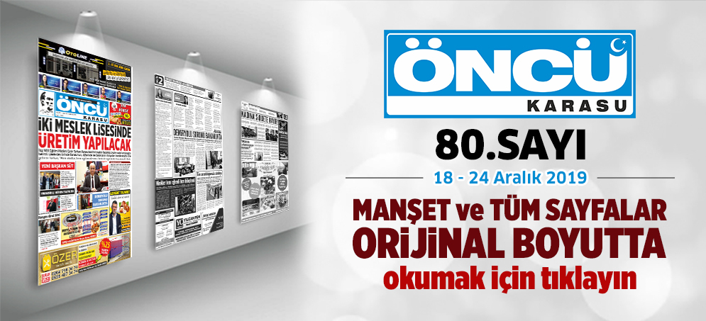 Öncü Karasu Gazetesi 80.sayı
