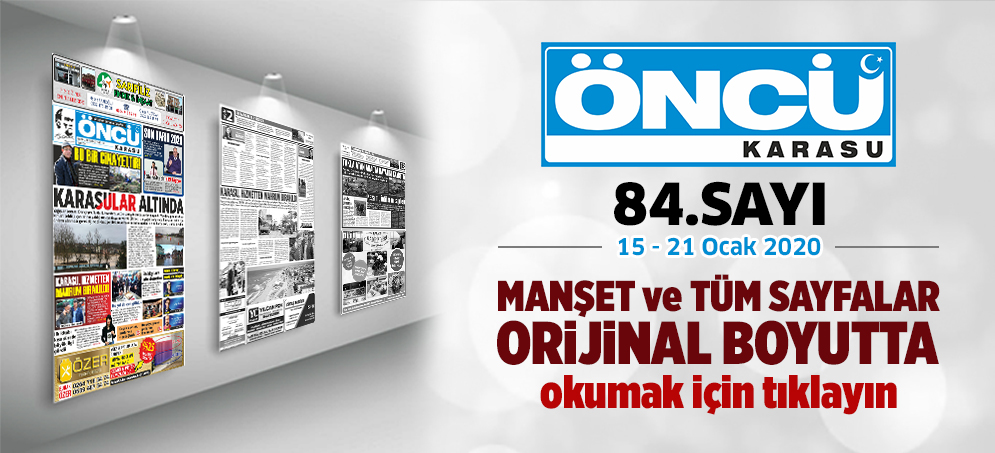 Öncü Karasu Gazetesi 84.sayı