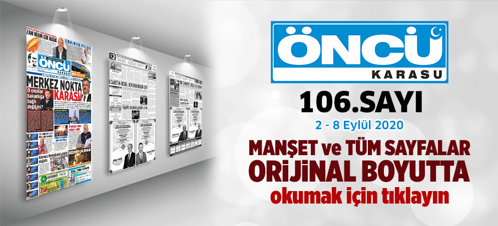 Öncü Karasu Gazetesi 106.sayı
